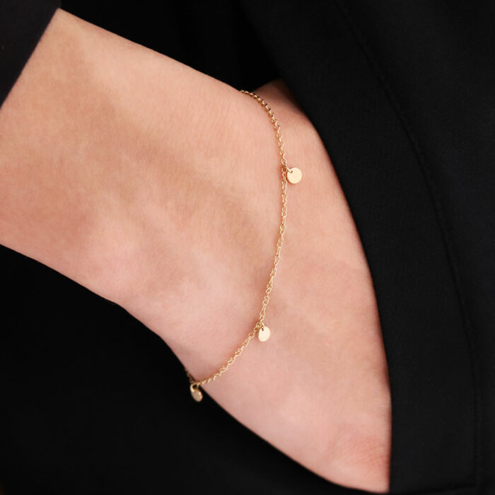 Gelbgold armband