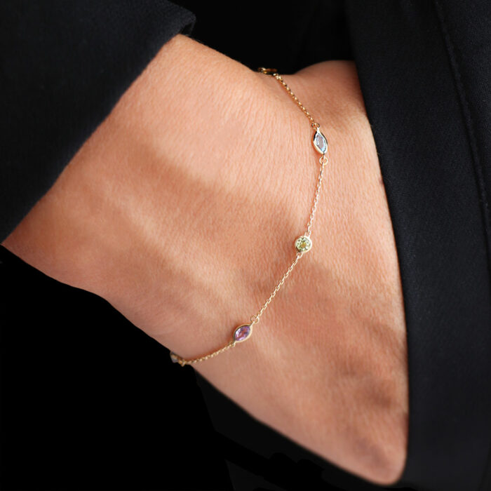 Edelstein armband